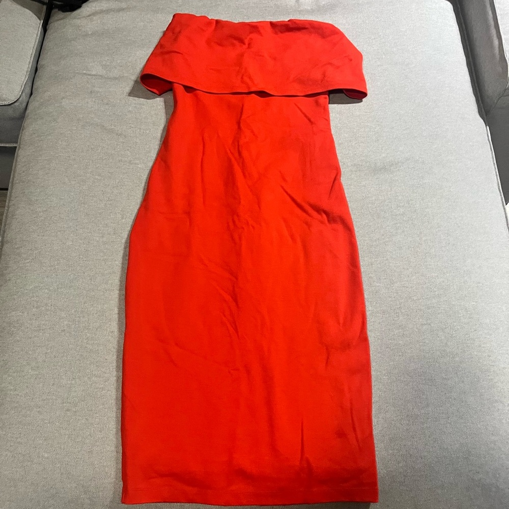 Scarlet midi dress